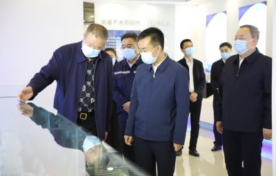 黑龙江省委调研组一行到宝泰隆参观调研
